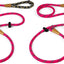 Correa antiderrap para perros 1/2pulg x6ft 2pzas rosa
