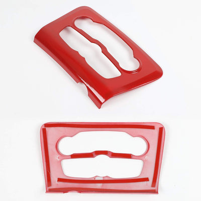 Conmutador consola Dodge Charger 15-25 ABS rojo