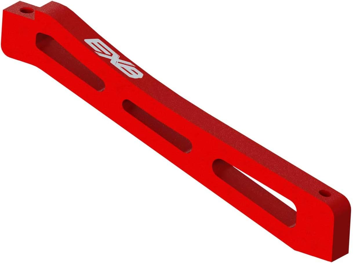 Soporte chasis aluminio delantero 3.858" Rojo