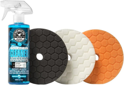 Kit 4 Almohadillas Pulido 16oz 6.5pulg Placa 6pulg
