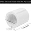 10 Conectores PVC 3/4pulg SCH40 Rosca Doble Hembra