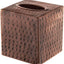 Funda caja paños cuadrada metal antiguo baño decorativo