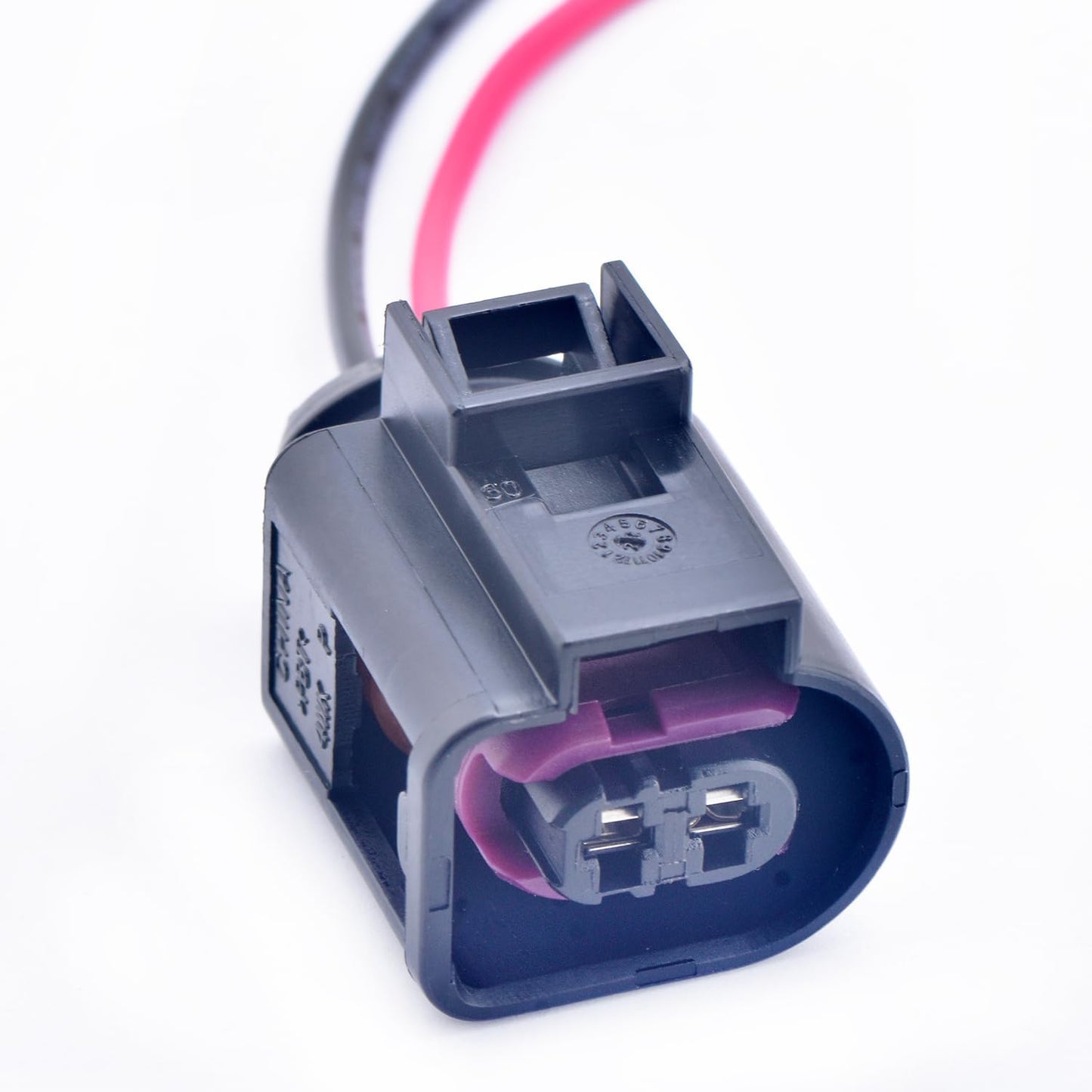 Cable inyector combustible VW Audi 2pines interior rojo