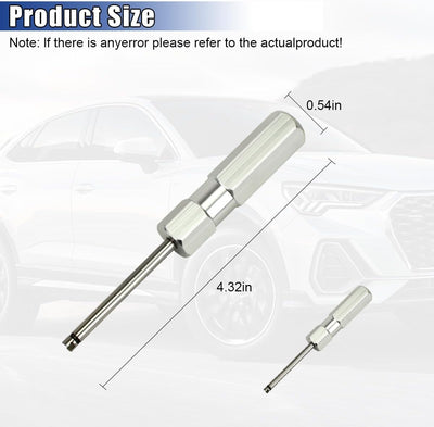 Herramienta extracción núcleo válvula neumático 4.3" universal