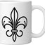 Taza Cerámica Estilo Heraldry Blanca