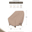 Funda impermeable silla patio 4 pzas 28x30"