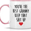 Taza cerámica 11oz para abuela Best Granny Ever