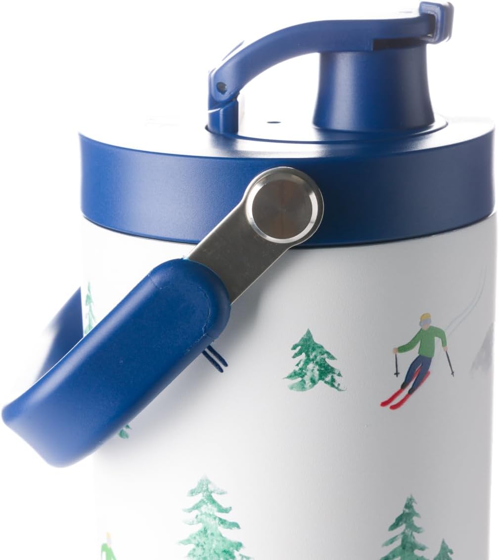 Vaso paja abatible 30oz acero inox con asa
