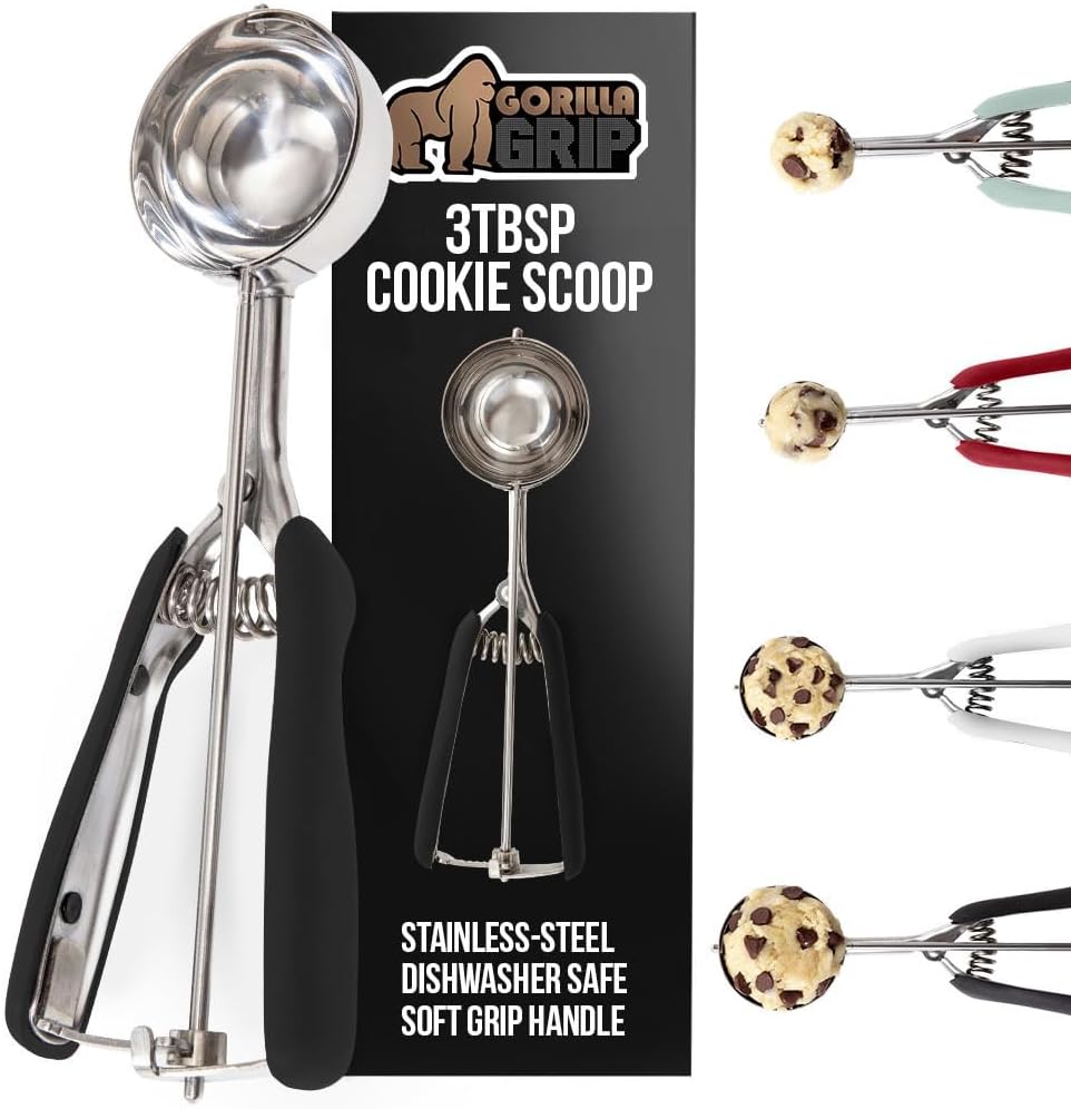 Cuchara para galletas acero inox sin BPA 3 cucharadas