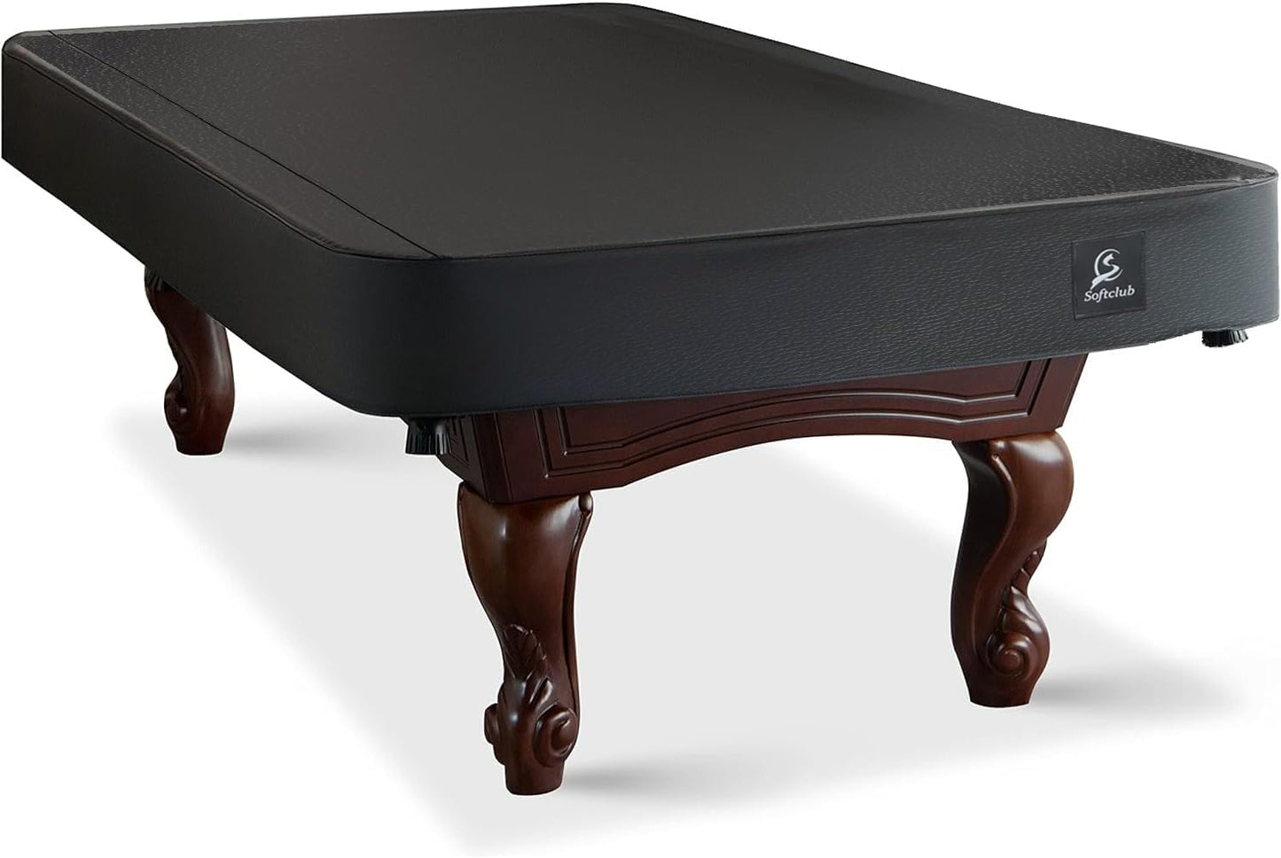 Funda mesa billar cuero sintético 8ft negro resistente