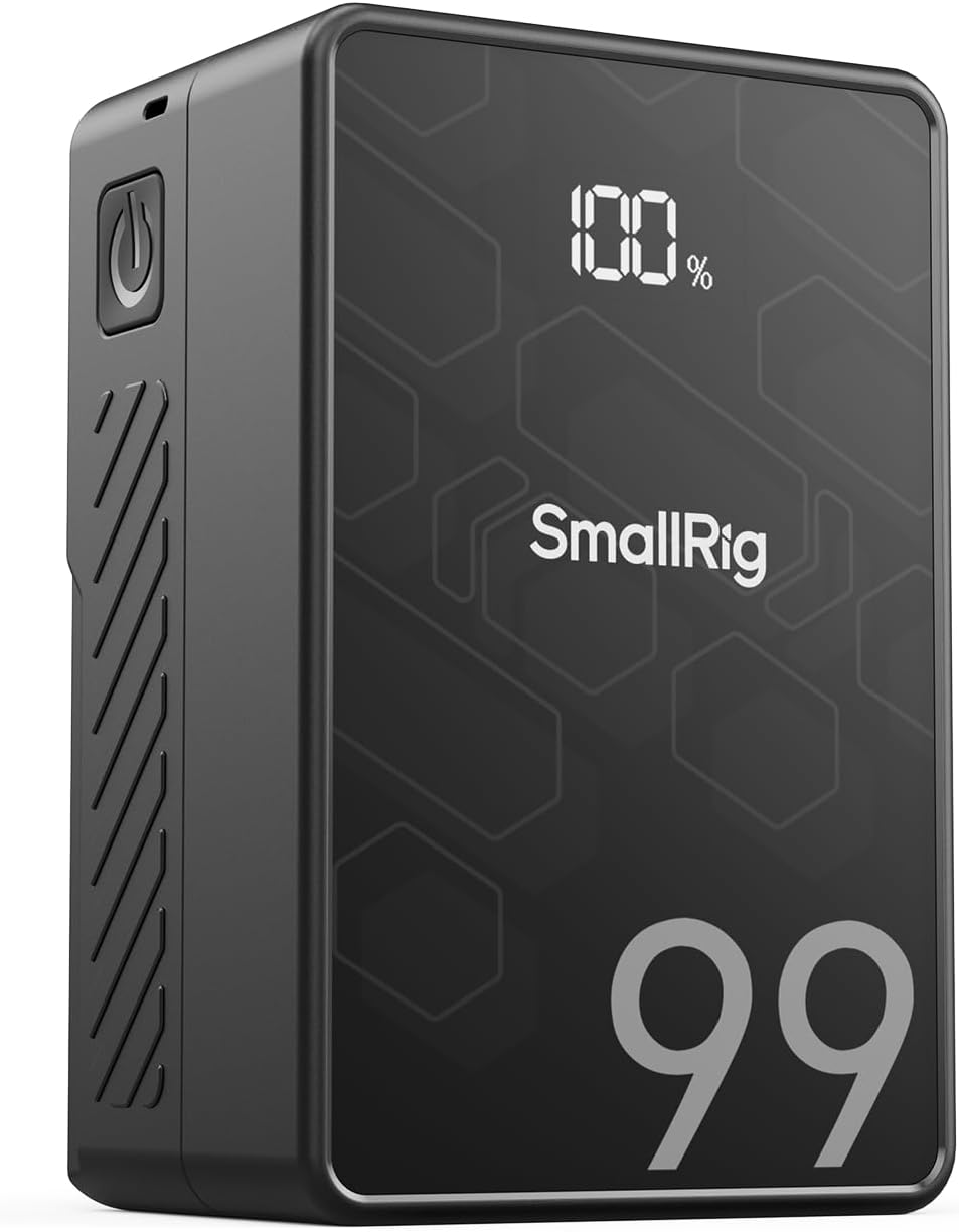 Batería 99 Wh carga rápida PD 3.0 USB-C para cámaras