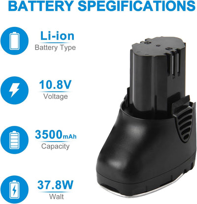 Batería comp Dremel 10.8V 3500mAh