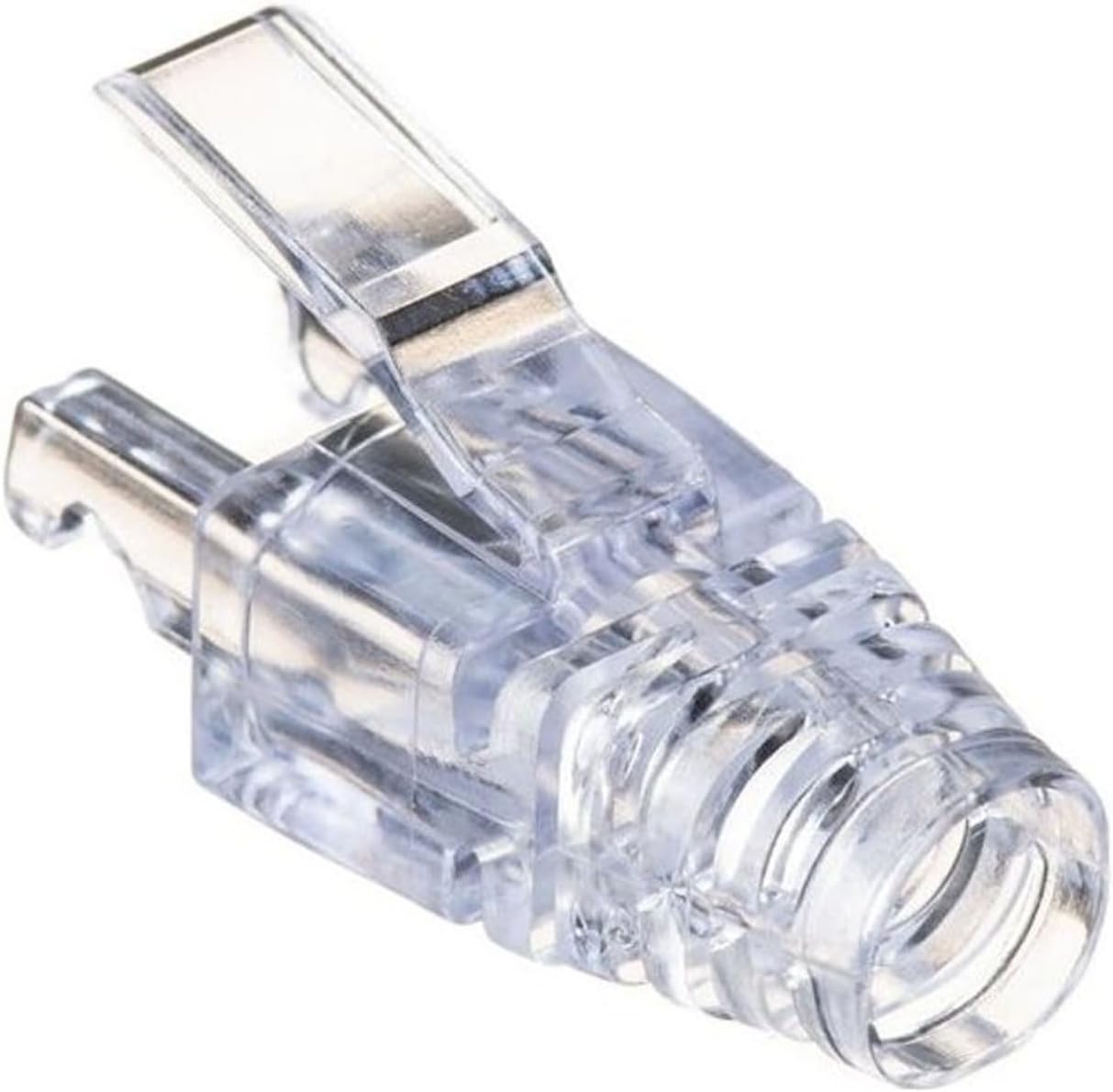 50 Pzas Clamshell Cat6 Ez-Rj45 Transparente