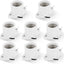 Portalámparas E26 porcelana base roscada 6pulg 8 Pzas