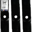 Set 3 cuchillas corte 54pulg John Deere
