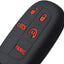 Funda silicona llavero 5 botones Dodge Charger Challenger