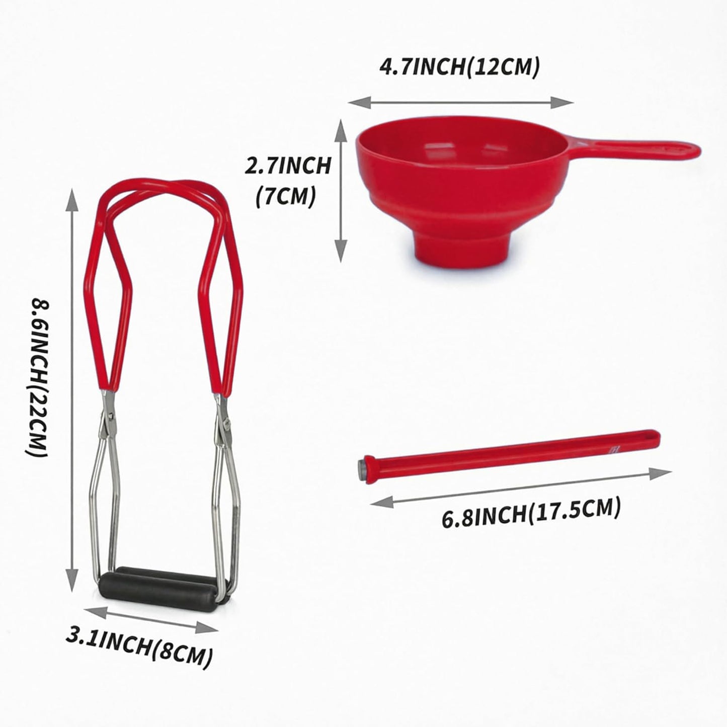 Kit inicio enlatado 3 Pzas con jarra acero inox y accesorios