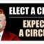 Imán coche payaso circo Trump 2020