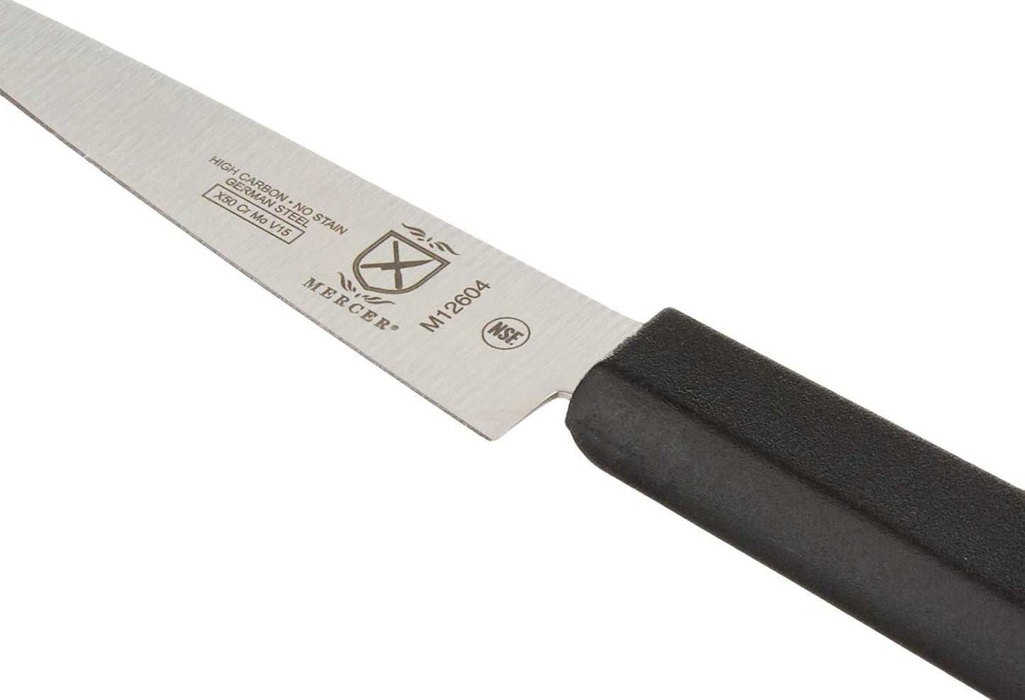 Cuchillo para Tallar 4pulg Negro de Acero Inox