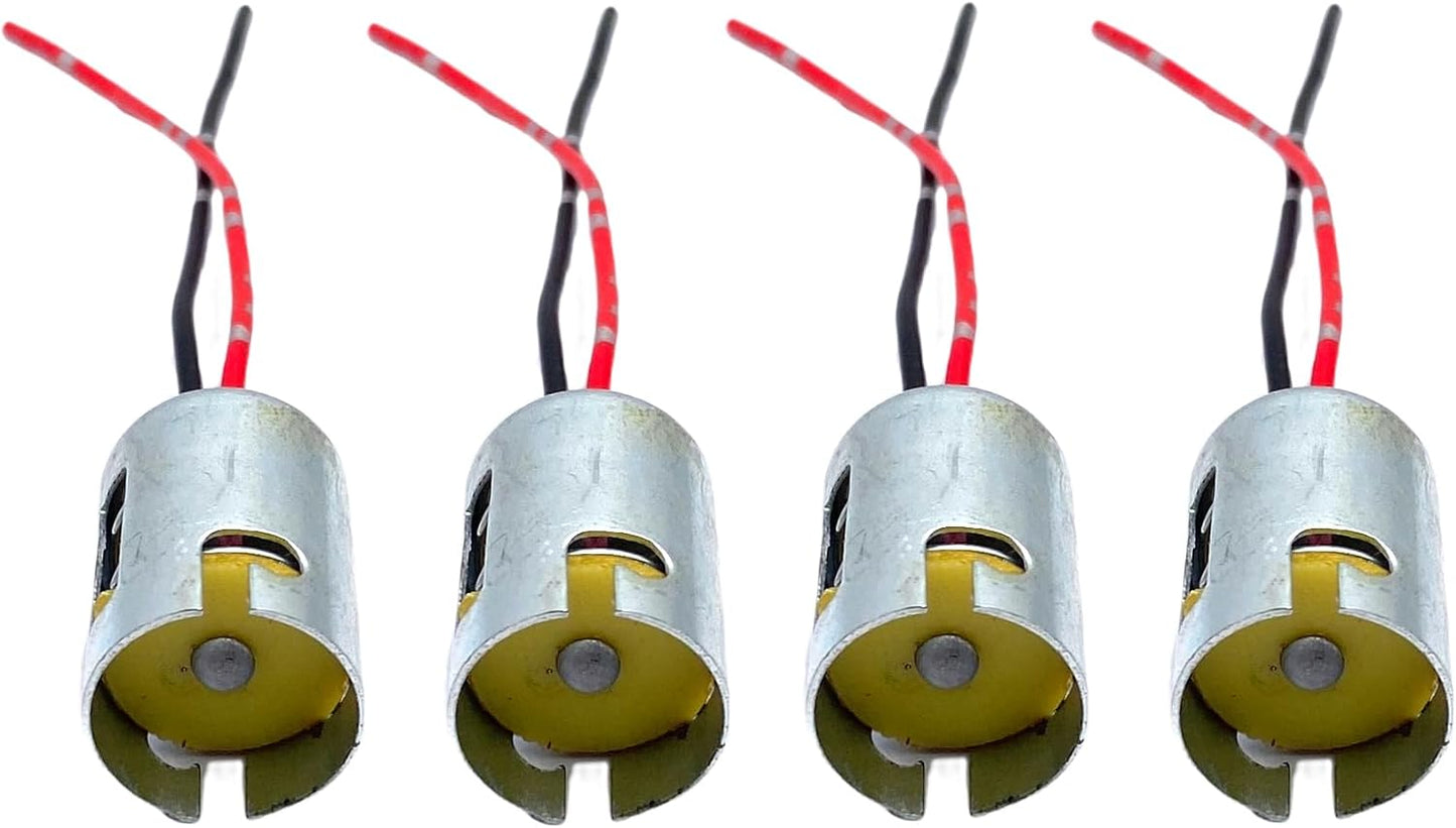 4 Pzas Enchufes LED coche 1141 1156 con precableado
