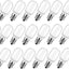 24 Bombillas LED T20 E12 0.7W 120V para Navidad