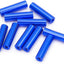 10 Pzas Separador Aluminio Anodizado Azul