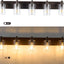Luminaria Baño 5 Luces Moderna con Vidrio Transparente