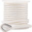 Cuerda anclaje doble trenza 1/2" 50ft guardacabo inox