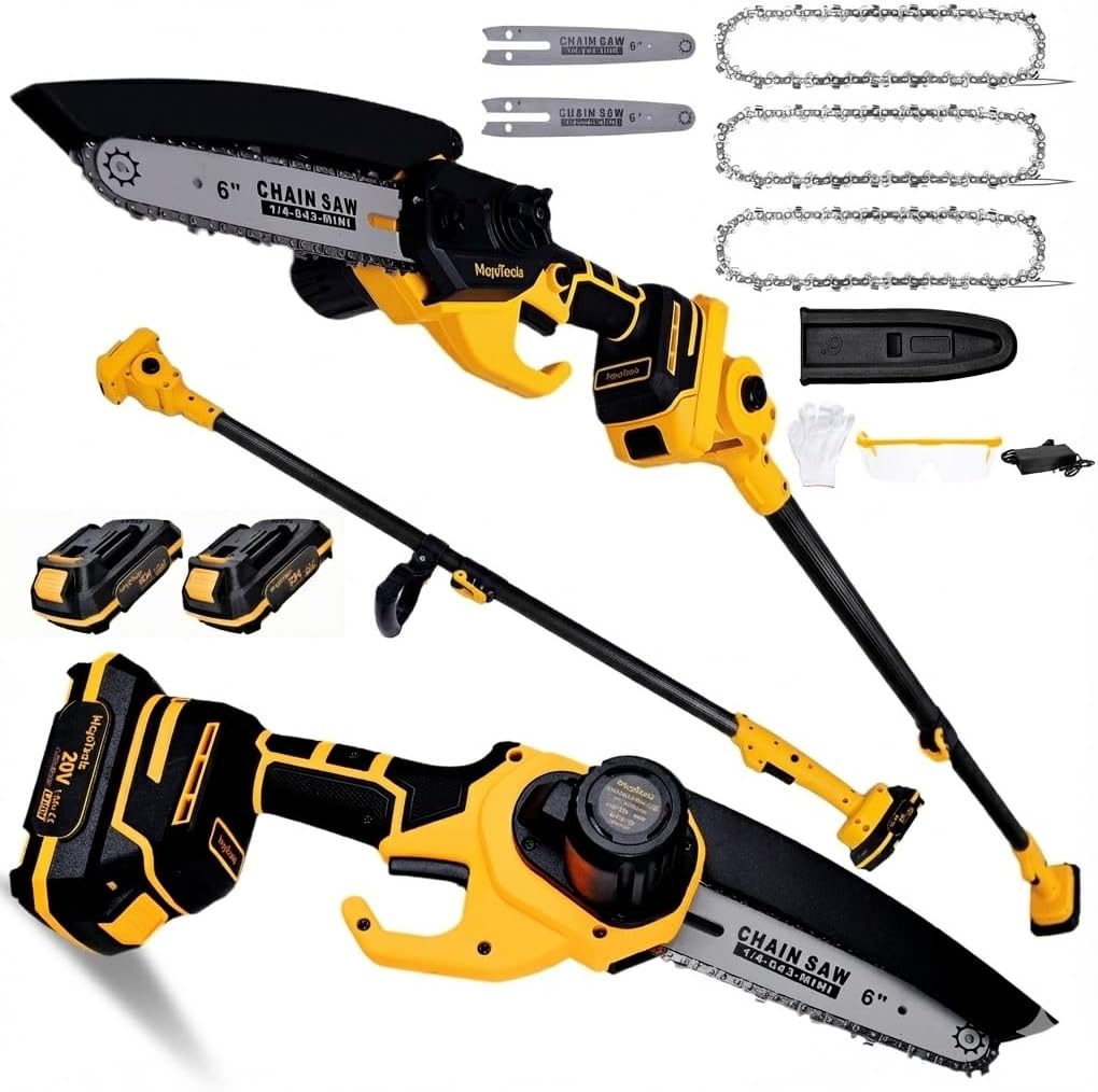 Motosierra inalámbrica 2en1 20V jardín