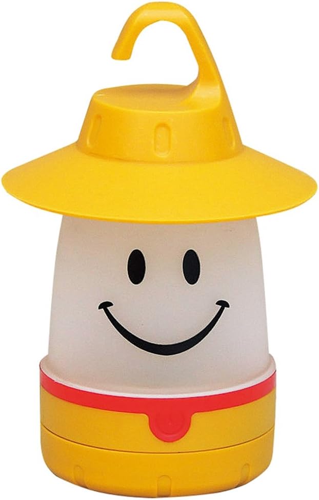Linterna LED sonrisa para niños camping nocturno