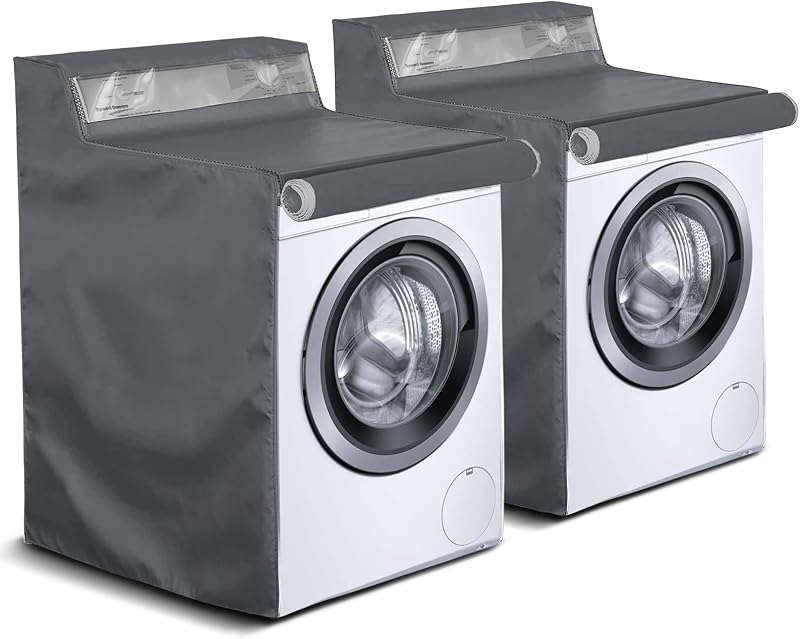 2 Fundas Lavadora Impermeables 27" con Cremallera