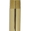 Brazo ducha techo 1/2x4 IPS brida latón pulido D3604A