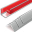 Protector esquina acero inox 3/4x36" 4 Uds