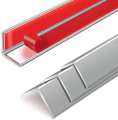 Protector esquina acero inox 3/4x36" 4 Uds