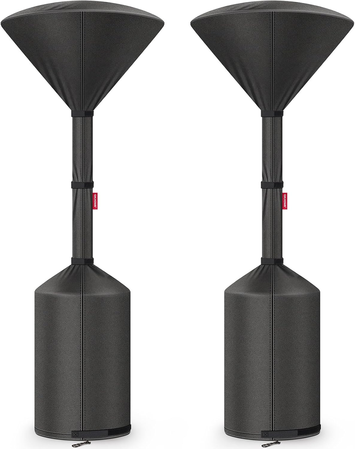 2 Fundas Calentador Patio Tela Resistente 89x33x19"