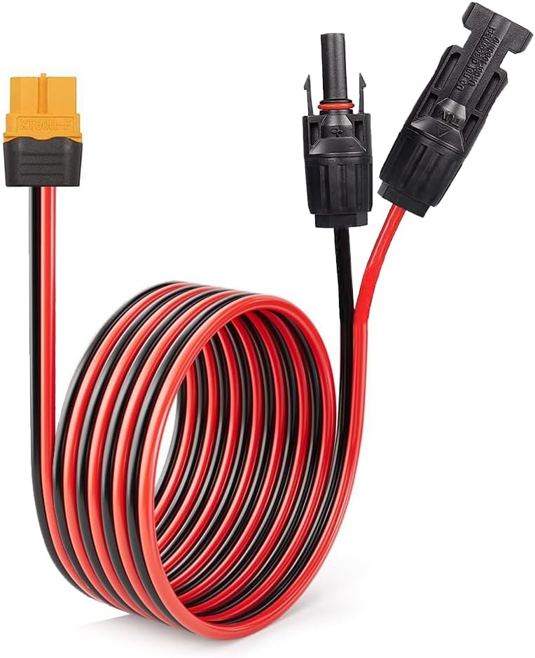 Cable solar XT60 10AWG 10 pies adaptador para batería