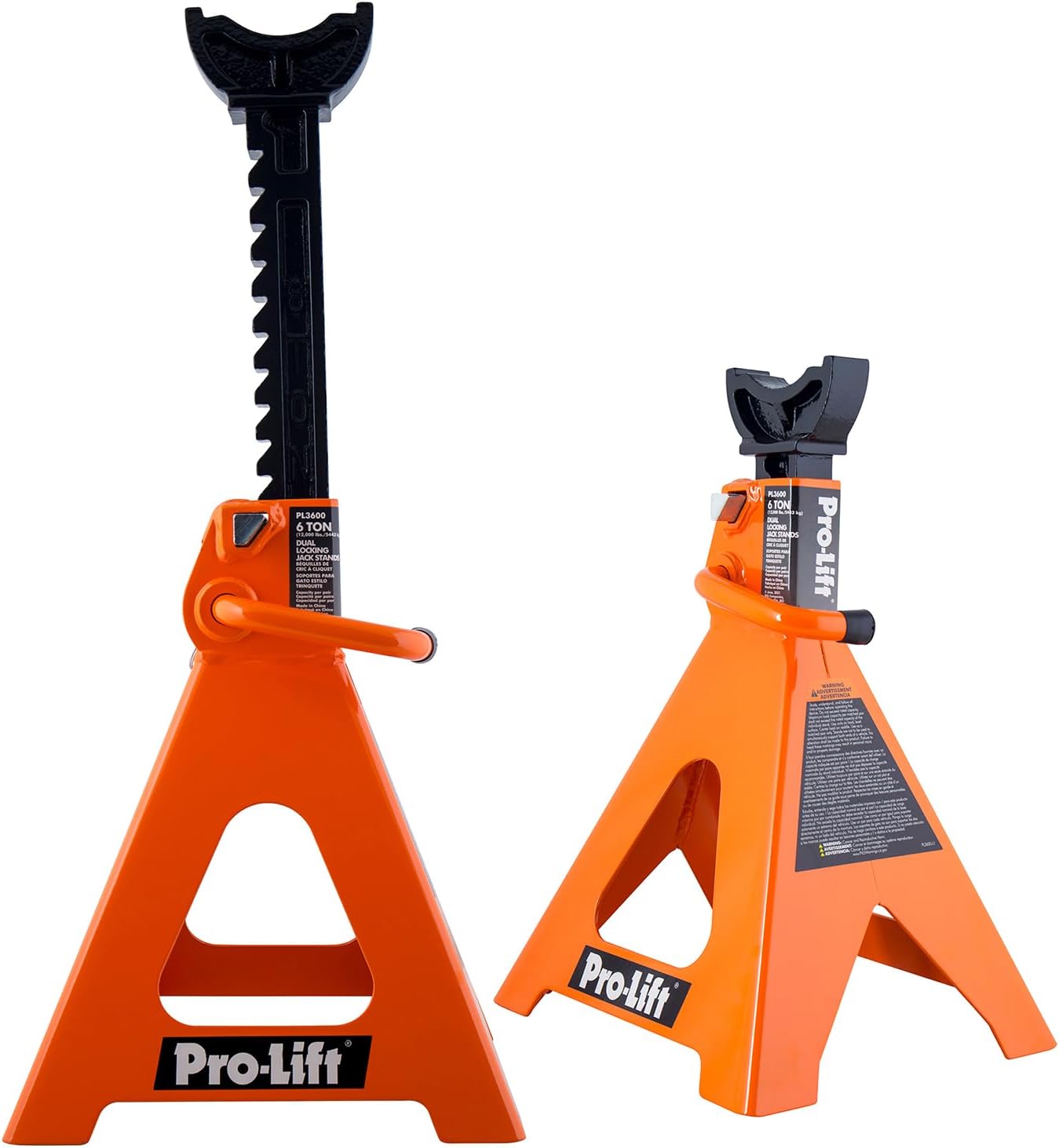 Soportes gato 6 toneladas doble pasador bloqueo taller
