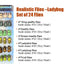 Kit moscas secas para pesca Panfish Crappie Bluegill