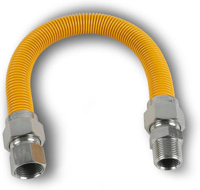 Manguera gas 48pulg conector FIP 1/2 MIP x 1/2 FIP estufa