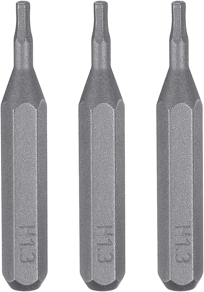 3 Pzas Destornillador Hexagonal 5/32 S2 Acero Magnético