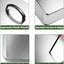 Cubierta parrilla acero inox 13x11.2pulg set 2