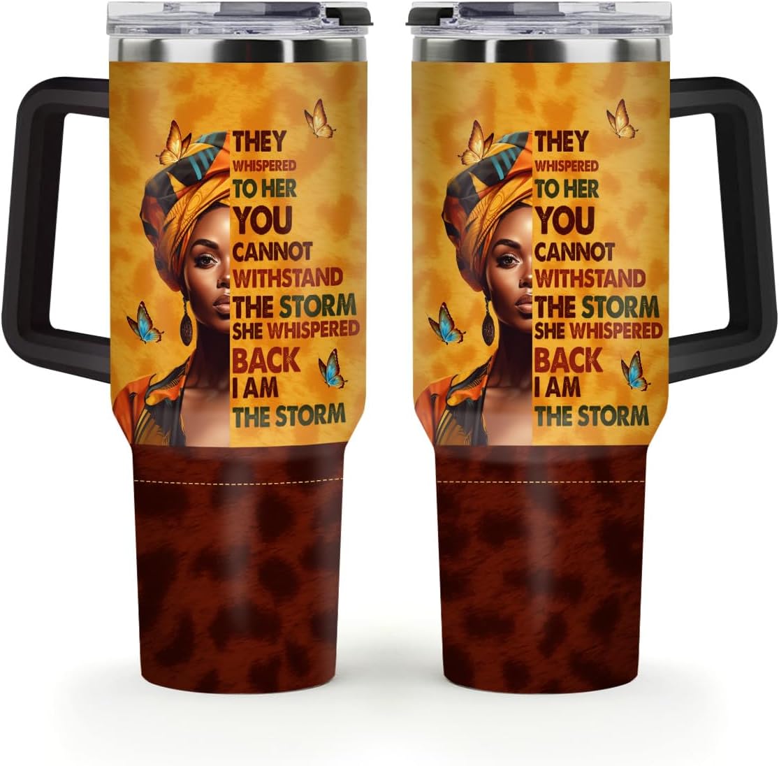 Vaso térmico para mujer 40oz regalo cumpleaños madre