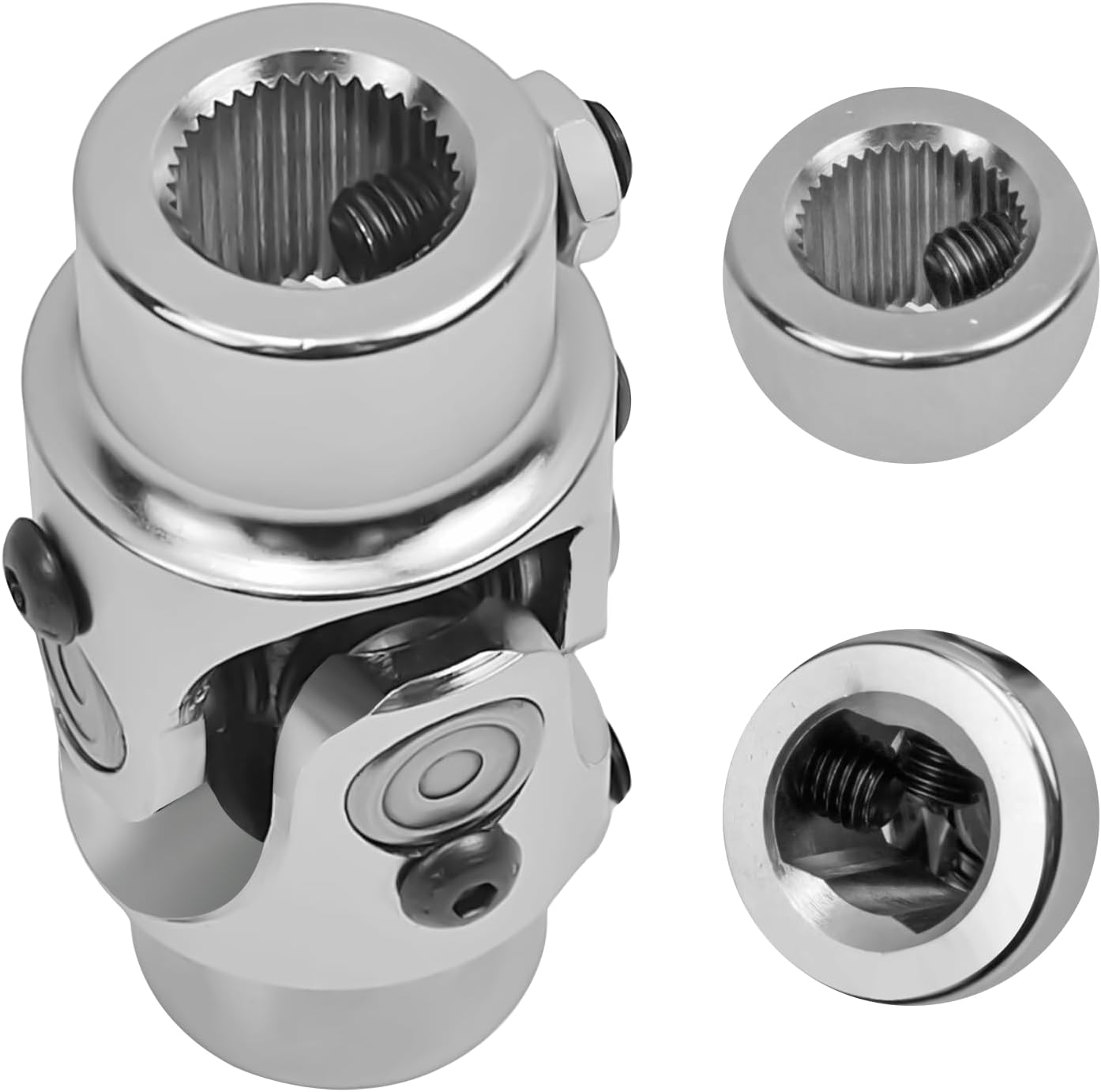 U-Joint Universal 3/4-36 Spline 35° Grado Chrome