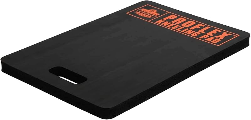 Almohadilla para rodillas espuma resistente 14x21" Negro