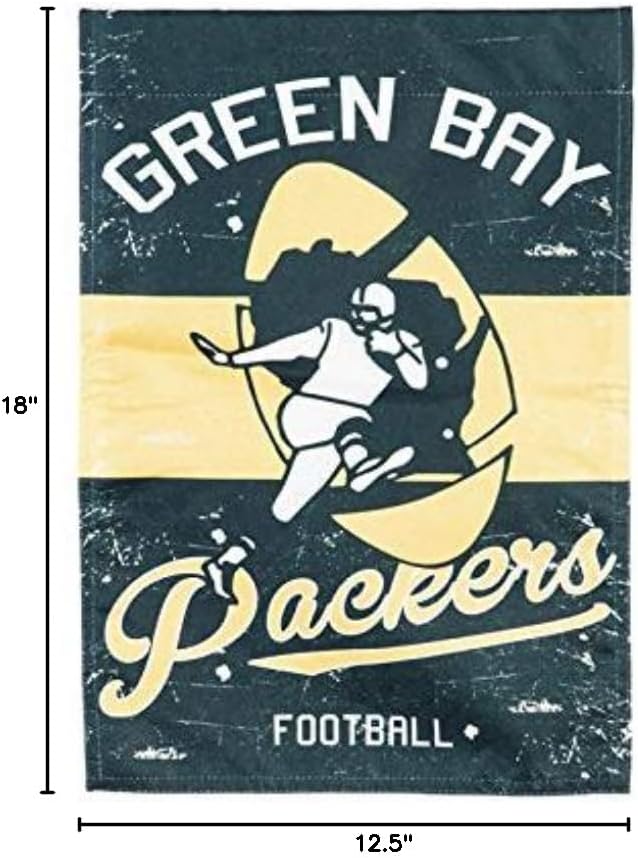 Almohada Green Bay Packers vintage lino