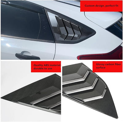 Rejillas laterales Ford Focus ST RS MK3 2012-18 fibra carbono