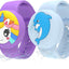 Pulsera Airtag impermeable para niños 2 pzas morado/azul