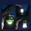 Linterna led camping con luz emergencia senderismo