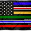 Bandera fina 3x5ft para servicios esenciales
