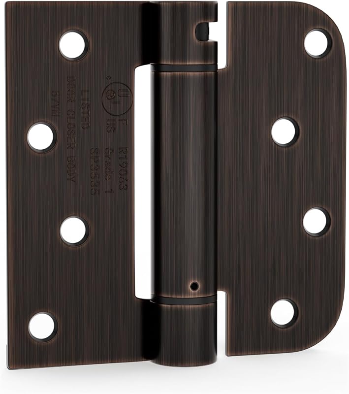 Bisagras puerta con resorte cierre automático 4" set 4